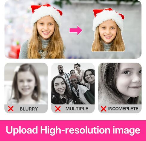 Custom Big Head Cutout on a Stick, 16 to 48 Inch, Coroplast Cardboard, HD Printed Face Prop for Graduation, Sports, Wedding & Party Decorations, Multiple Pieces in Kuwait