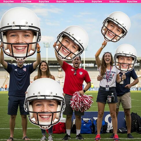 Custom Big Head Cutout on a Stick, 16 to 48 Inch, Coroplast Cardboard, HD Printed Face Prop for Graduation, Sports, Wedding & Party Decorations, Multiple Pieces in Kuwait