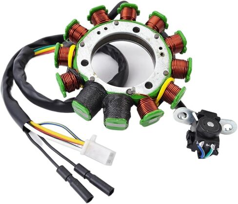 ملف الجزء الثابت للدراجة النارية متوافق مع موديلات XR650R 2000-2007 وXR400R 1996-2004 - يستبدل أرقام أجزاء OEM 31120-KCY-651 و31120-MBN-651 in Saudi Arabia