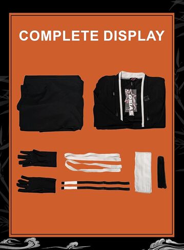 OSIAS Men Anime Upgraded Kurosaki Ichigo Cosplay Costume in Saudi Arabia