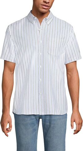 Lands' End Men's Short Sleeve Sail Rigger Shirt in Saudi Arabia