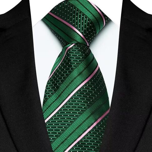 Secdtie Men's Ties Stripe Necktie Plain Formal Wedding Tie For Men 3.15" (8CM) in Saudi Arabia
