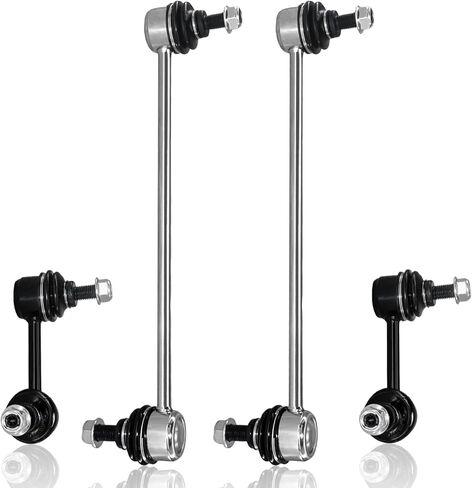 Sway Bar Link K750058 K750289، مثبت أمامي خلفي Sway Bar End Link Kits متوافق مع دودج كاليبر جيب كومباس باتريوت 2007 2008 2009 2011-4 قطع in Saudi Arabia