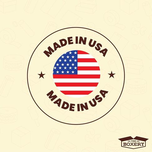 The Boxery 12"x8"x6" Kraft Shipping Boxes (25-Pack) | Durable Corrugated Cardboard for Mailing, Packing & Moving – Eco-Friendly & Recyclable – Made in USA in Kuwait