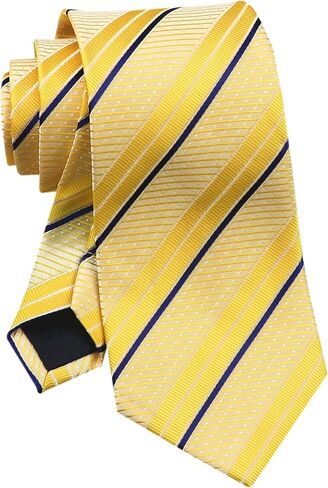 Secdtie Men's Ties Stripe Necktie Plain Formal Wedding Tie For Men 3.15" (8CM) in Saudi Arabia