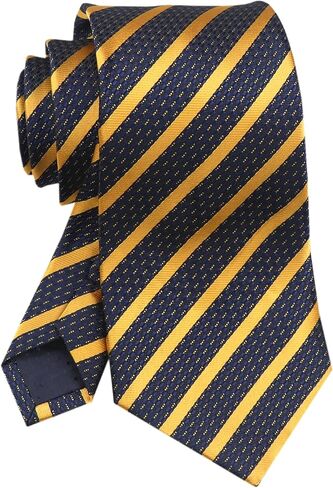 Secdtie Men's Ties Stripe Necktie Plain Formal Wedding Tie For Men 3.15" (8CM) in Saudi Arabia