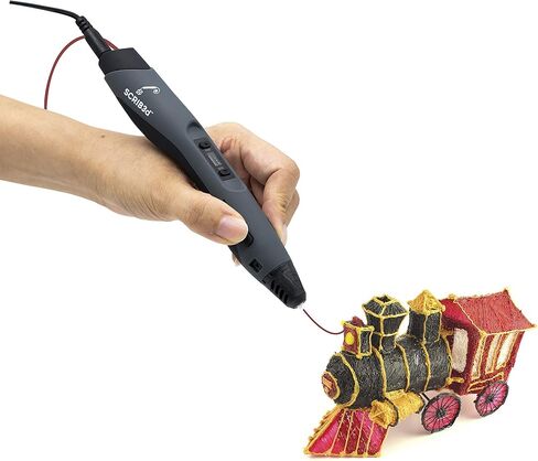 قلم طباعة ثلاثي الأبعاد متطور SCRIB3D مع لونين أساسيين وحزمة إعادة تعبئة PLA مع 10 ألوان متنوعة in Kuwait