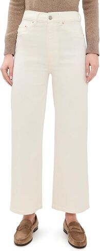 DL1961 Women's Hepburn Wide Leg High Rise Ankle Jeans in Saudi Arabia