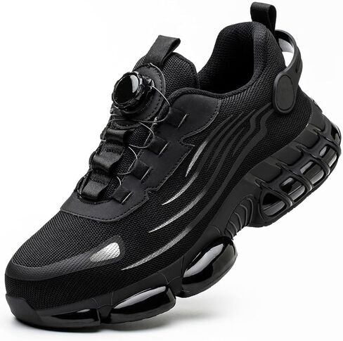 Mens Steel Toe Work Shoes Construction Safety Shoes Puncture Proof Anti Smashing Non Slip Light Weight Comfortable Fashion Red US 12 in Saudi Arabia