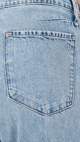 rag & bone Women's Featherweight Phoebe Drawstring Wide Jeans in Saudi Arabia
