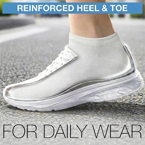 Ankle Socks for Men & Women – 6 Pairs Cotton Low Cut Socks, Soft Breathable Sport & Everyday Fit in Saudi Arabia