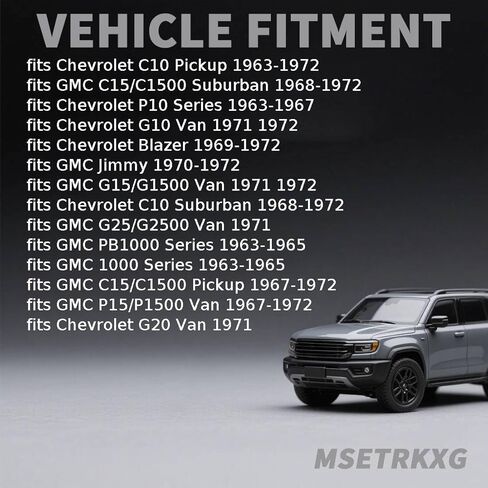 2 PCS Front Upper Suspension Control Arm Shaft Kit fits Chevrolet Blazer G10 G20 Van C10 Pickup Suburban 1963 1964 1965 1966 1967 1968 1969 1970 1971 1972 in Kuwait