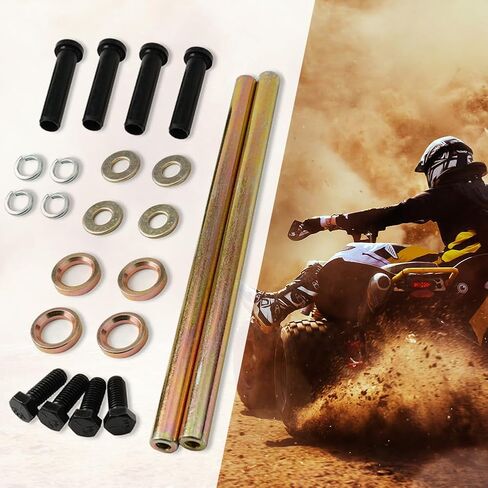 طقم عمود جلبة الذراع السفلي الأمامي 7501093، يستبدل 5020681 لـ Polaris 570-800 Trail Blazer 250/330/400 in Kuwait