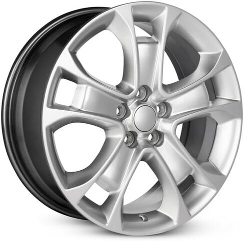 عجلة ألومنيوم بديلة جديدة مقاس 18x7.5 بوصة OEM مباشرة لسيارة Ford Escape 2013-2016 5-108 مللي متر حافة فضية 18 بوصة CJ5Z1007G in Saudi Arabia