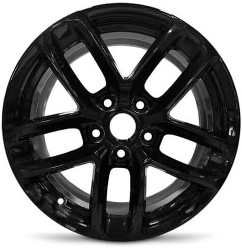 18x8 inch OEM Direct Replacement Aluminum Wheel - Recond for 2021–2025 Jeep Grand Cherokee 5-127mm Gloss Black 18 in Rim 560-09286B in Saudi Arabia