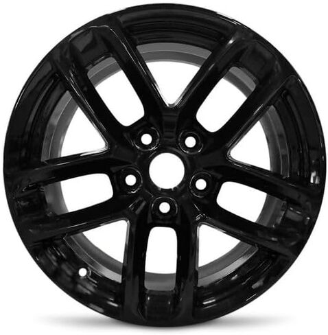 18x8 inch OEM Direct Replacement Aluminum Wheel - Recond for 2021–2025 Jeep Grand Cherokee 5-127mm Gloss Black 18 in Rim 560-09286B in Saudi Arabia