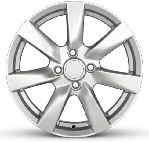 عجلة ألمنيوم بديلة جديدة مقاس 15 × 5.5 بوصة OEM لنيسان فيرسا 2012-2016 مقاس 4-100 ملم فضي مقاس 15 بوصة 403003AW1A in Saudi Arabia