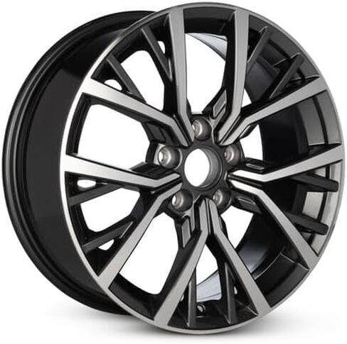 New 17x7 inch OEM Direct Replacement Aluminum Wheel for Volkswagen Tiguan 2018–2021 5-112mm Gunmetal Gray 17 in Rim 5NN601025K in Saudi Arabia