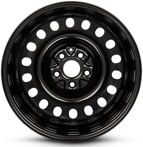 عجلة فولاذية بديلة جديدة مقاس 17x7 بوصة OEM مباشرة لـ 2019-2025 Toyota RAV4 5-114.3mm أسود 17 بوصة حافة 4261B0R230 in Saudi Arabia