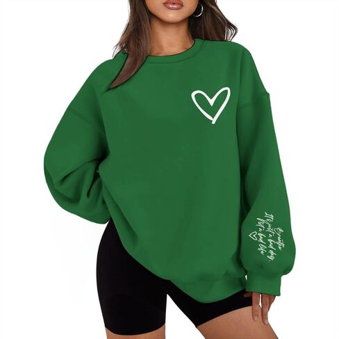 Christian Sweatshirts for Women Breathe It's Just A Bad Day Not A Bad Life Oversized Sweatshirt Inspirational Tops in Saudi Arabia