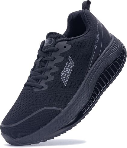 MAFEKE Womens Wide Toe Box Walking Shoes Arch Support Orthotic Sneakers Wide Width Tennis Shoes for Plantar Fasciitis Bunions US 6.5-11 in Saudi Arabia