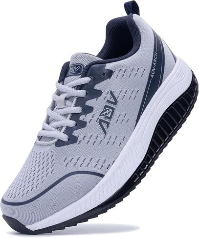 MAFEKE Womens Wide Toe Box Walking Shoes Arch Support Orthotic Sneakers Wide Width Tennis Shoes for Plantar Fasciitis Bunions US 6.5-11 in Saudi Arabia