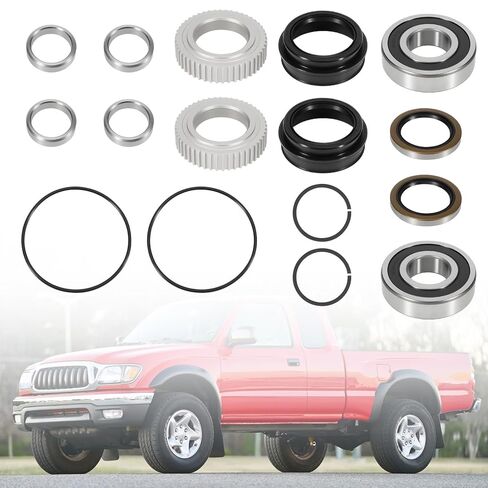 90310-50006 16PCS Rear Axle Bearing and Seal Kit Compatible with Toyota Tacoma 1995-2004, 4Runner 1996-2002 - Replace 90520-36045 42423-20010 90363-40020 in Saudi Arabia