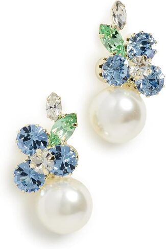 أقراط فيفي للنساء من جينيفر بير، بلوبيل، مقاس واحد in Kuwait