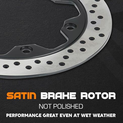 دوارات الفرامل الخلفية لهوندا VT 1100 C2 C3 Shadow Sabre 2000-2007/VT1100T Shadow ACE Aero Tour/CBR1000F/NT700V قرص فرامل من الفولاذ المقاوم للصدأ الدوار in Saudi Arabia