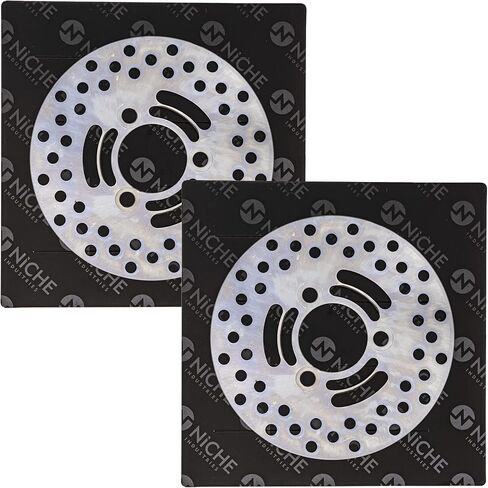 NICHE Front Brake Rotor Set For 1987-1990 Suzuki QuadRacer 500 LT500R 59211-43B00 ATV in Saudi Arabia