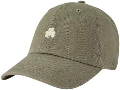 Life is Good Bert's Shamrock Chill Cap, Moss Green, One Size in Saudi Arabia