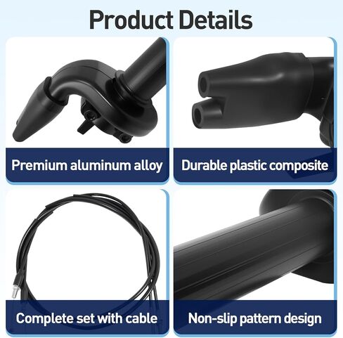 مجموعة خانق مع كابل لـ YZ WR 250F 426F 450F CRF 150R 250X KX250F KLX450F YFZ450 TRX450R، مجموعة خانق الدراجة الترابية مع كابل خانق للتشغيل السلس والاستجابة السريعة in Kuwait