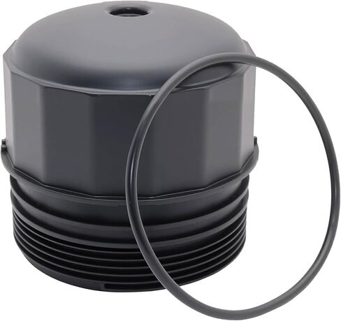 Engine Oil Filter Housing Cap Cover Fit for Compatible with Multiple Land Rover Models Such as Sport 2010-2022, LR4 2010-2016, Defender 110, Defender 90, Replacement for LR010892, LR019477, MO383 in Saudi Arabia