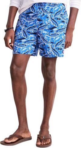 vineyard vines 7 Inch Printed Chappy Swim Trunks, Cotton Candy, L in Saudi Arabia