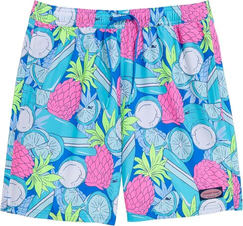 vineyard vines 7 Inch Printed Chappy Swim Trunks, Cotton Candy, L in Saudi Arabia