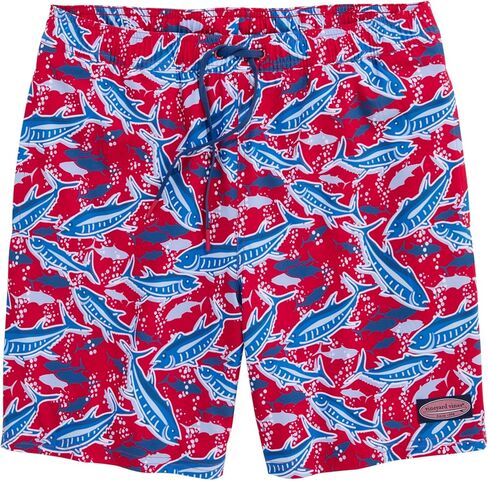 vineyard vines 7 Inch Printed Chappy Swim Trunks, Cotton Candy, L in Saudi Arabia