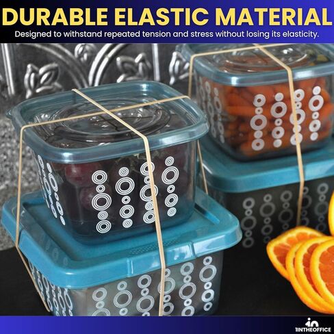 1InTheOffice Rubber Bands Size 33#, 33 Rubber Bands 3.5" x 0.125", (5 Pack) in Saudi Arabia