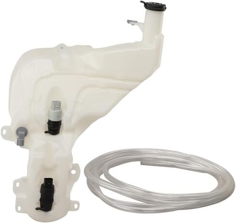 CarLights360 For Chevy Blazer 2019-2025 Washer Fluid Reservoir Front | With Pump | Cap/Sensor Included | Replacement For GM1288297 | 84757867 in Saudi Arabia