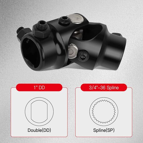 CCIYU أسود عالمي 3/4-36 خدد X 1 بوصة DD عمود توجيه على شكل حرف U 83 مم in Kuwait