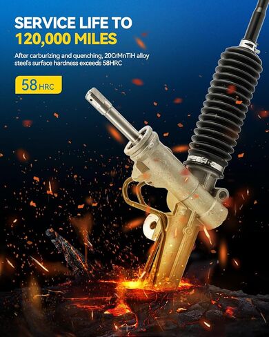 PHILTOP Hydraulic Power Steering Rack and Pinion Assembly Direct Fit 2007-2010 Caliber, 2007-2010 Compass/Patriot, 2011-2017 Compass/Patriot 4WD Replace No.22-384 in Saudi Arabia
