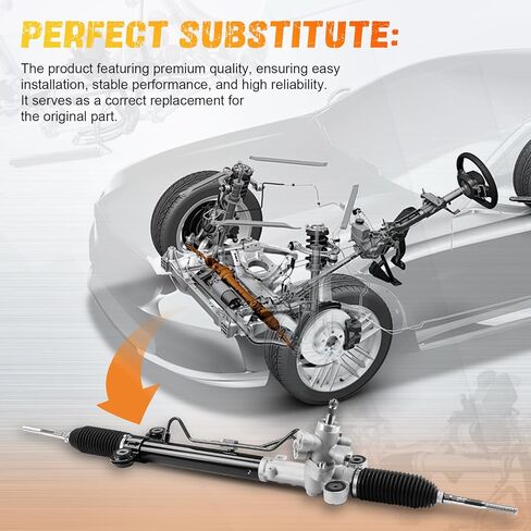 Power Steering Rack and Pinion Compatible with Honda CR-V 2007 2008 2009 2010 2011 2.4L, Replace OE 972749, 53601SXSA01, 53601SXSA03 in Saudi Arabia