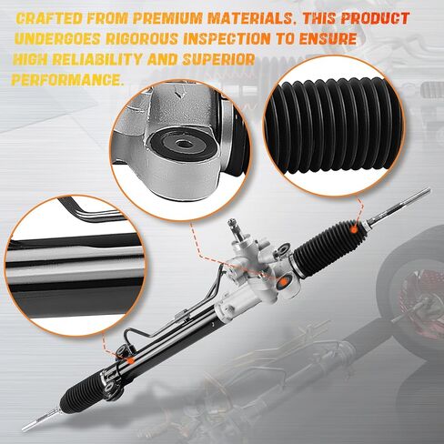Power Steering Rack and Pinion Compatible with Honda CR-V 2007 2008 2009 2010 2011 2.4L, Replace OE 972749, 53601SXSA01, 53601SXSA03 in Saudi Arabia