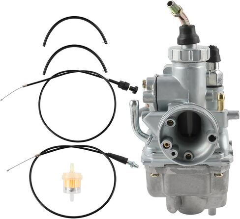 5HP-14101-10-00 Carburetor with Throttle Cable Fuel Line Fuel Filter Kit Compatible with Yamaha TTR125 TTR125E TTR125L TTR125LE 2003 2004 2005 2006 2007 5HP-14101-00-00 5HP-14101-20-00 in Saudi Arabia