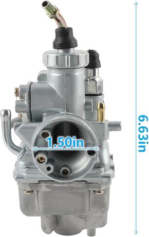 5HP-14101-10-00 Carburetor with Throttle Cable Fuel Line Fuel Filter Kit Compatible with Yamaha TTR125 TTR125E TTR125L TTR125LE 2003 2004 2005 2006 2007 5HP-14101-00-00 5HP-14101-20-00 in Saudi Arabia