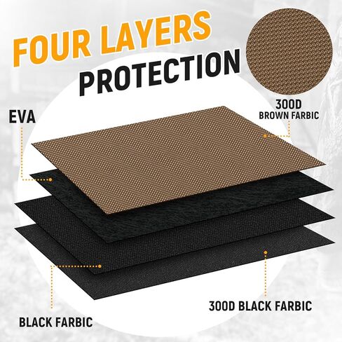 Tactical Waterproof Clipboard with Storage, Rigid Field Writing Board Case, 6.64" x 9.35" Organizer for Outdoor Notes, Construction, Military, Camping Use in Saudi Arabia