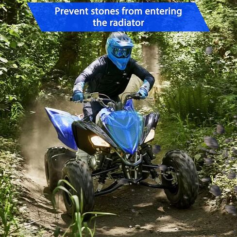 واقي حماية المبرد الشبكي من SAUTVS لـ Yamaha Raptor 700، غطاء شبكة بلاستيكي لـ Yamaha Raptor 700 700R 2013-2025 (استبدال #1PE-E2467-00-00) in Saudi Arabia