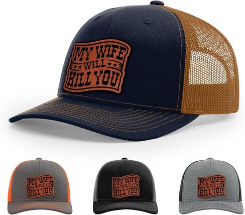 My Wife Will Kill You, Funny Husband Warning, Bold Hat in Kuwait