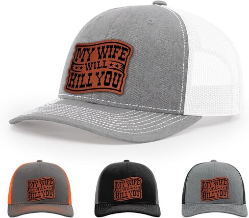 My Wife Will Kill You, Funny Husband Warning, Bold Hat in Kuwait