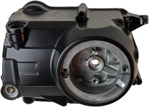 RedCap Right Side Engine Motor Cover (Clutch Cover) - Aluminum Alloy Case for 50cc-125cc Pit Bike ATV QUAD, Lifan Zongshen, Kick Start Dirt Bike - Essential Protection & Functionality (Black) in Saudi Arabia