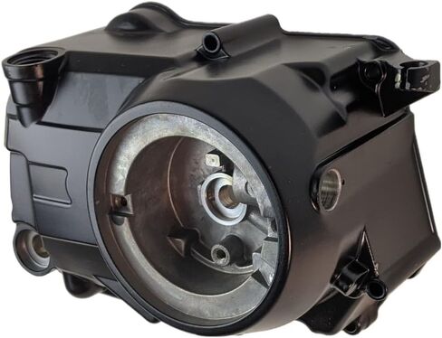 RedCap Right Side Engine Motor Cover (Clutch Cover) - Aluminum Alloy Case for 50cc-125cc Pit Bike ATV QUAD, Lifan Zongshen, Kick Start Dirt Bike - Essential Protection & Functionality (Black) in Saudi Arabia